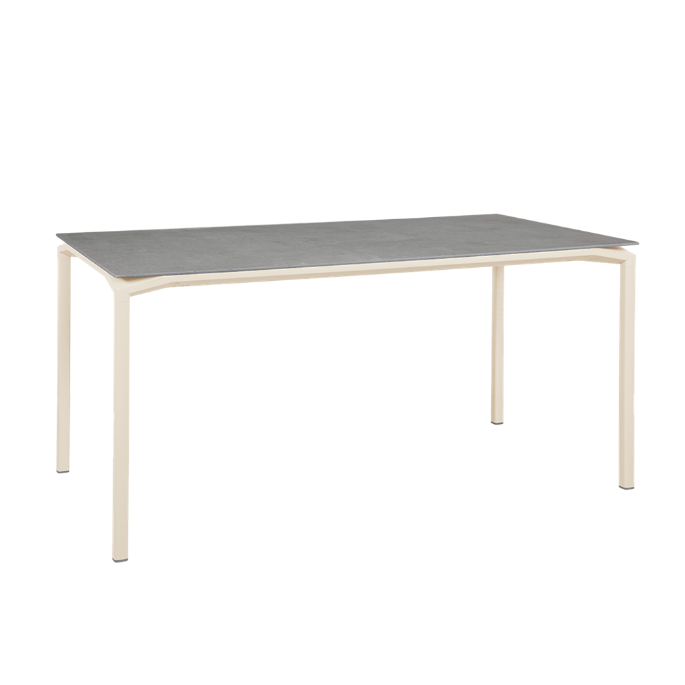 CALVI KRETA MINERAL TABLE 160 X 80 CM-GREY
