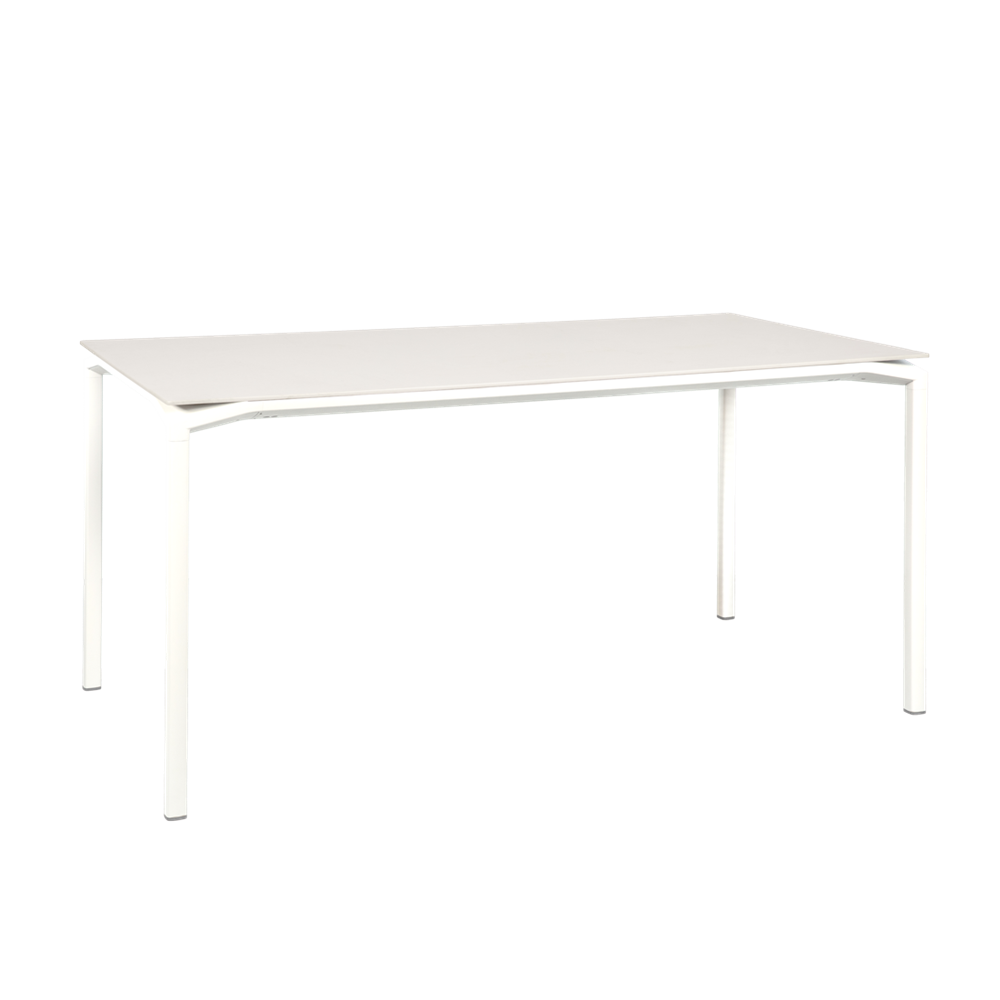 CALVI AERIS MINERAL TABLE 160 X 80 CM-WHITE/CREAM