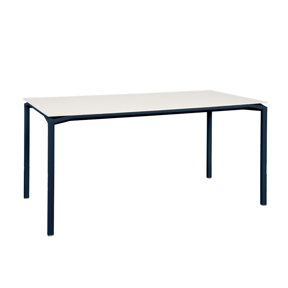 CALVI AERIS MINERAL TABLE 160 X 80 CM-WHITE/CREAM