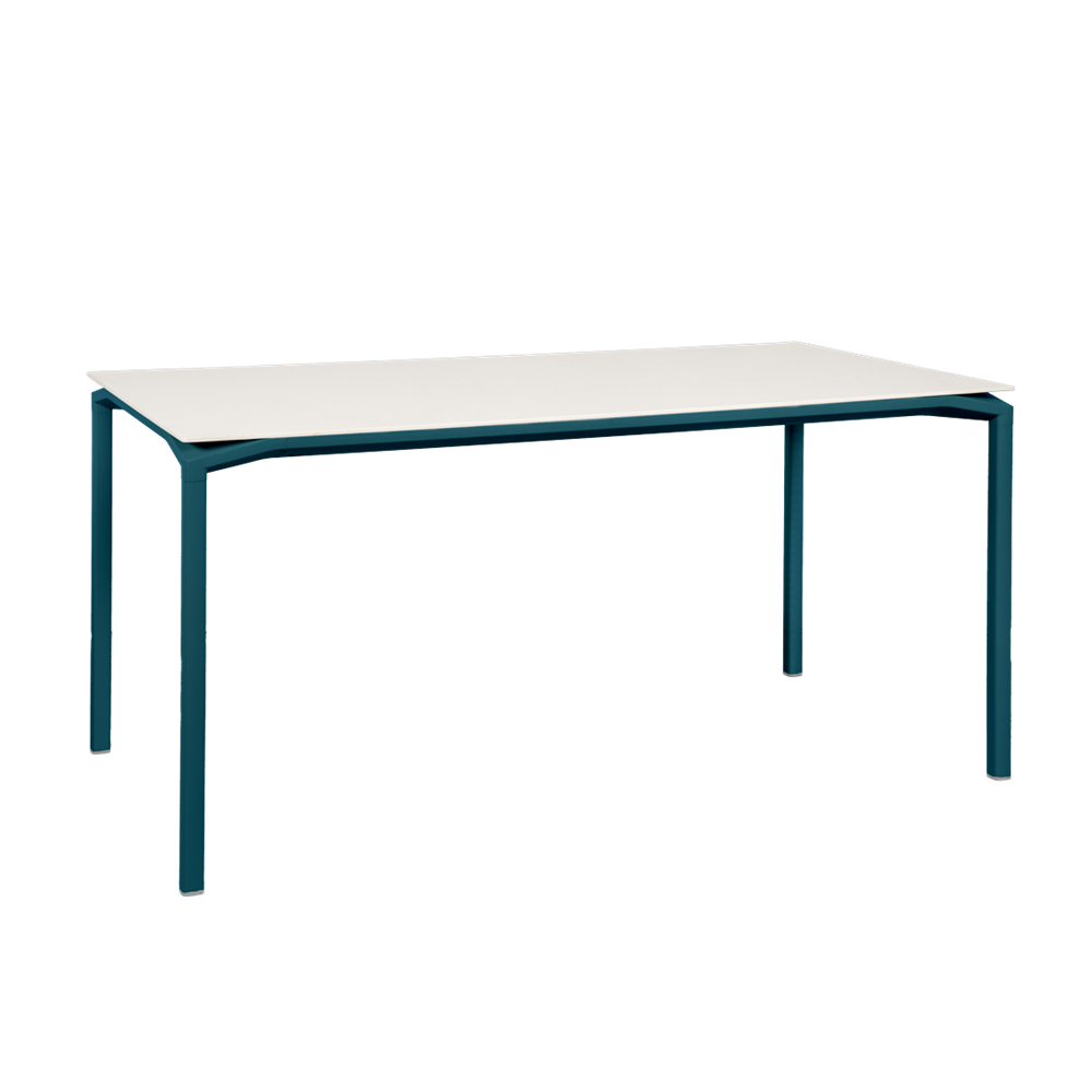 CALVI AERIS MINERAL TABLE 160 X 80 CM-WHITE/CREAM
