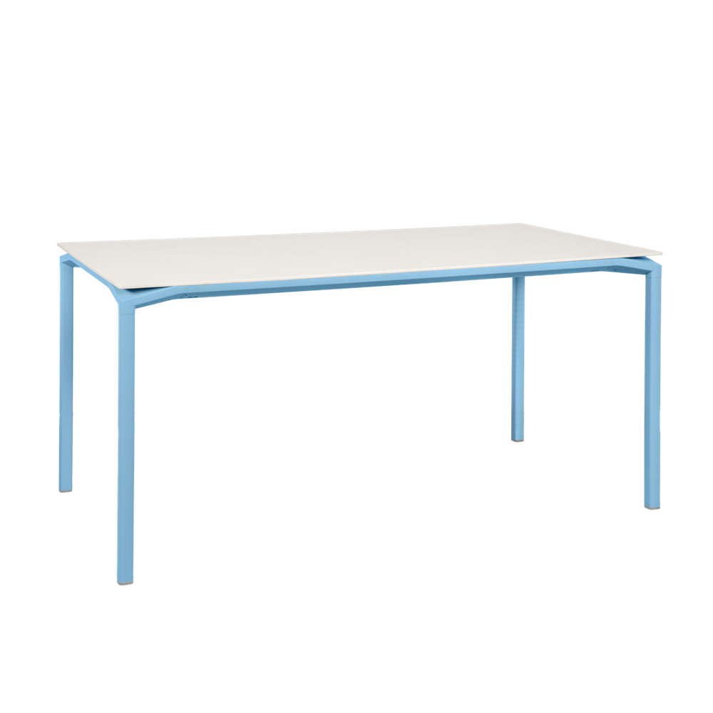CALVI AERIS MINERAL TABLE 160 X 80 CM-WHITE/CREAM