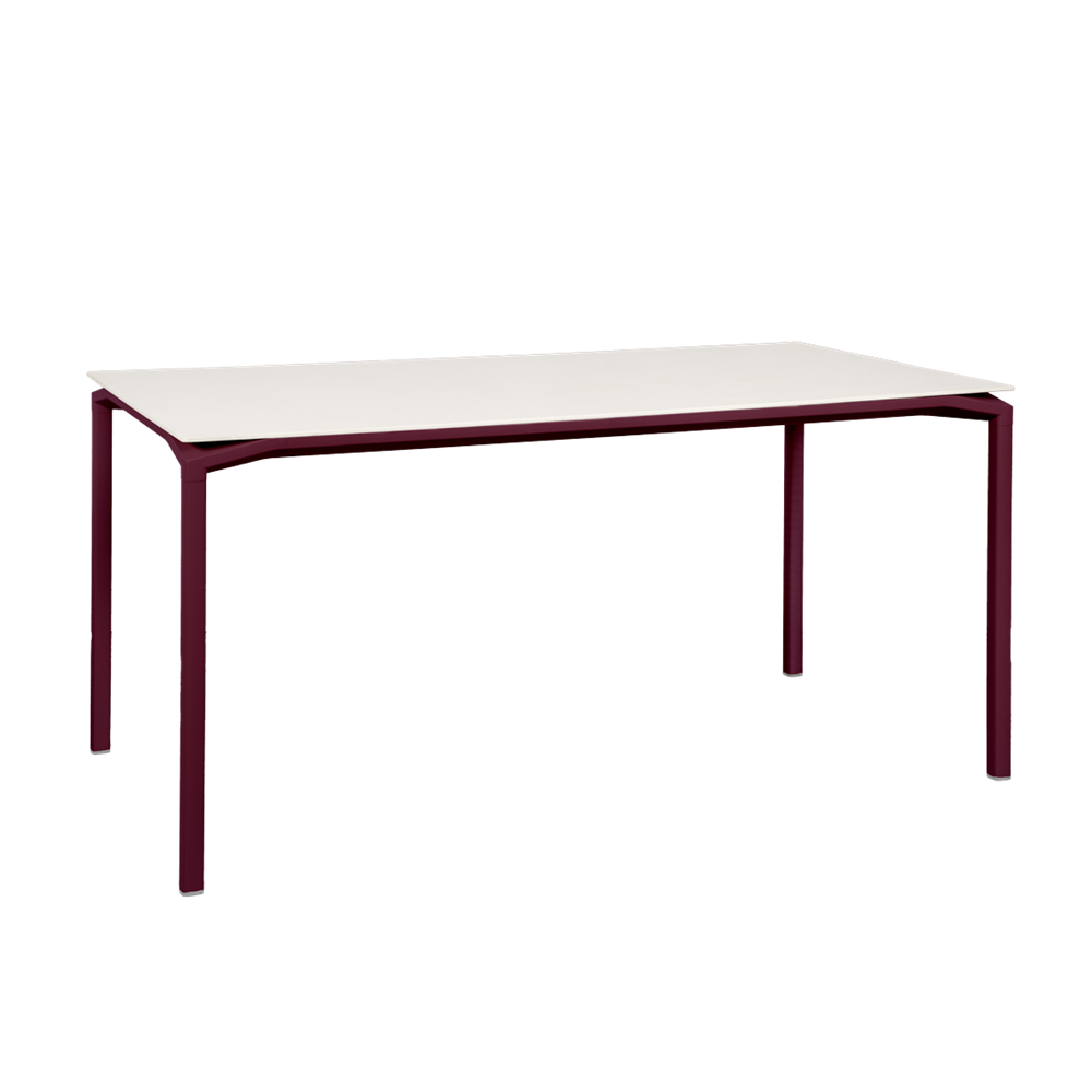 CALVI AERIS MINERAL TABLE 160 X 80 CM-WHITE/CREAM