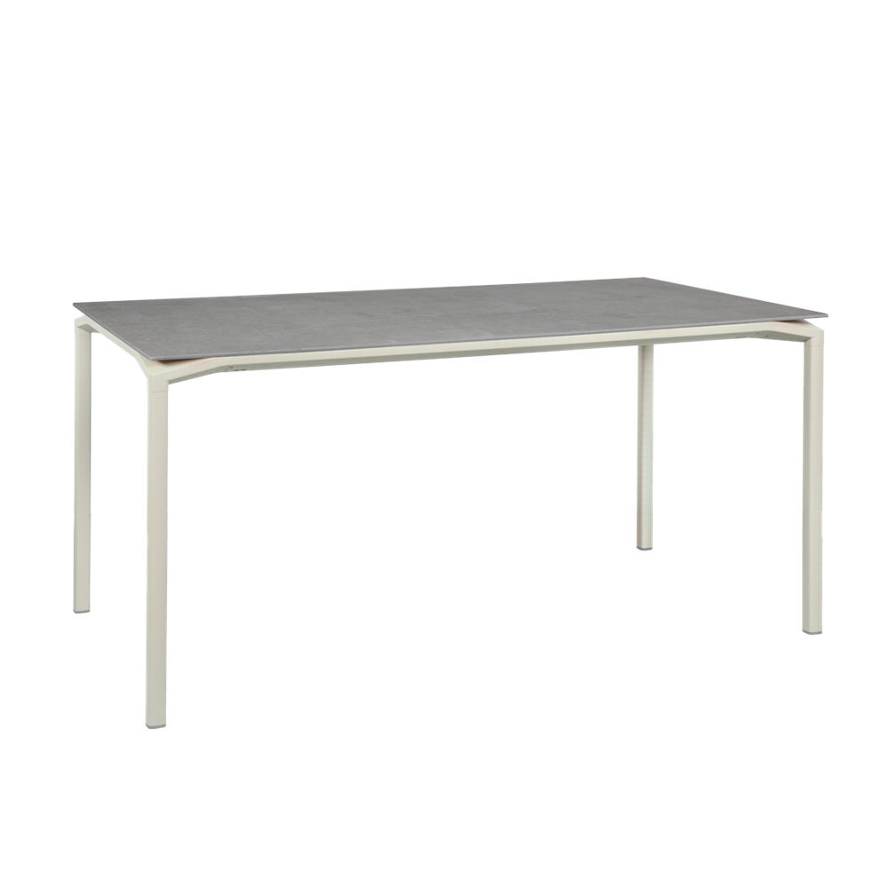CALVI KRETA MINERAL TABLE 160 X 80 CM-GREY