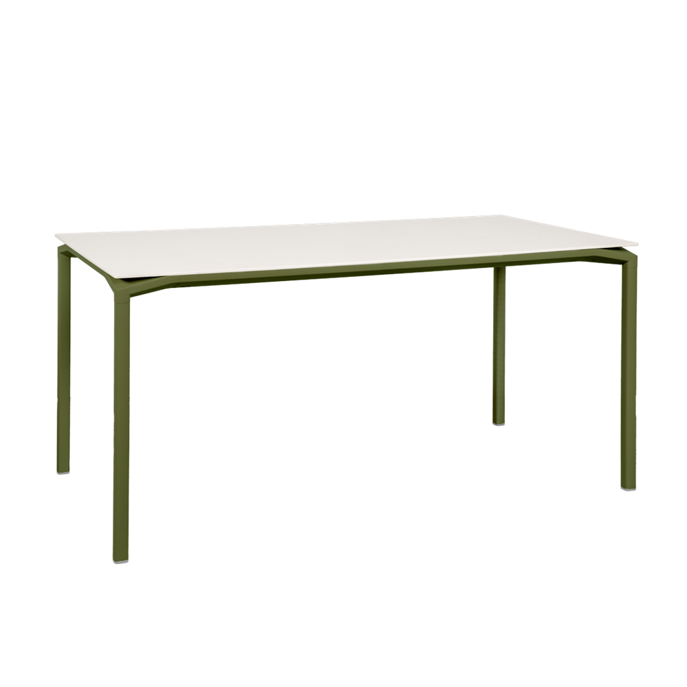 CALVI AERIS MINERAL TABLE 160 X 80 CM-WHITE/CREAM