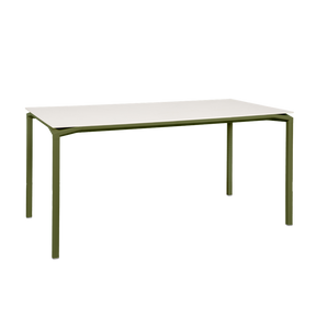 CALVI AERIS MINERAL TABLE 160 X 80 CM-WHITE/CREAM