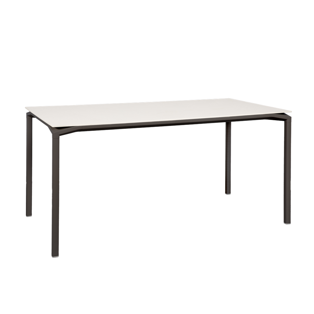 CALVI AERIS MINERAL TABLE 160 X 80 CM-WHITE/CREAM