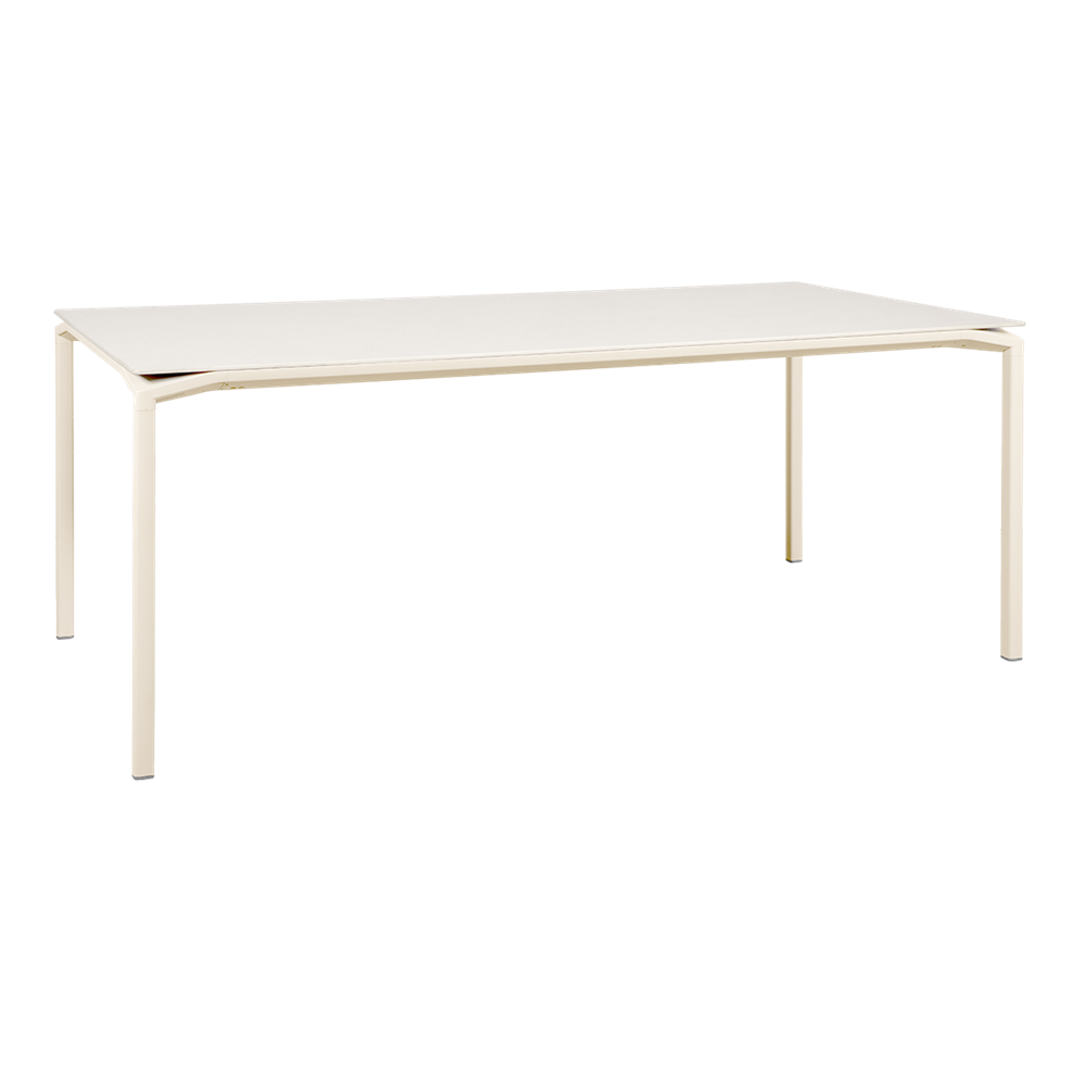 CALVI AERIS MINERAL TABLE 195 X 95 CM-WHITE/CREAM
