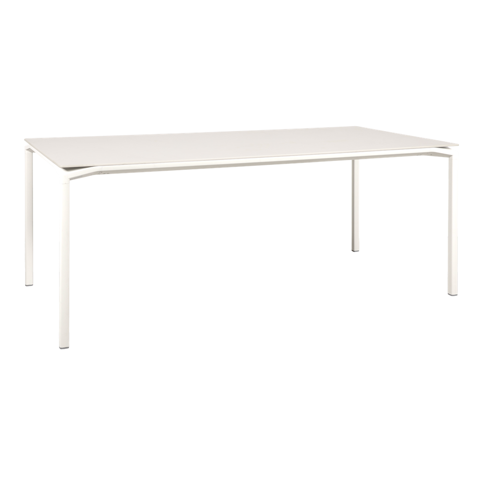 CALVI AERIS MINERAL TABLE 195 X 95 CM-WHITE/CREAM