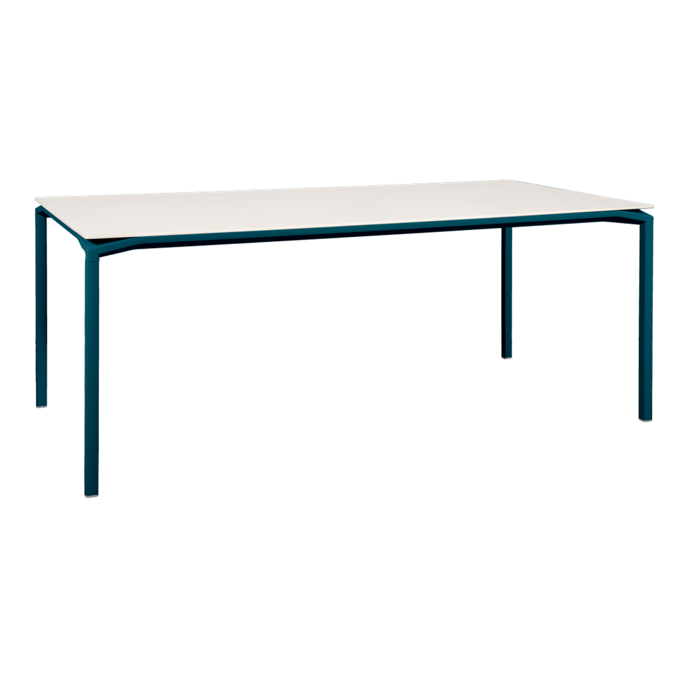 CALVI AERIS MINERAL TABLE 195 X 95 CM-WHITE/CREAM
