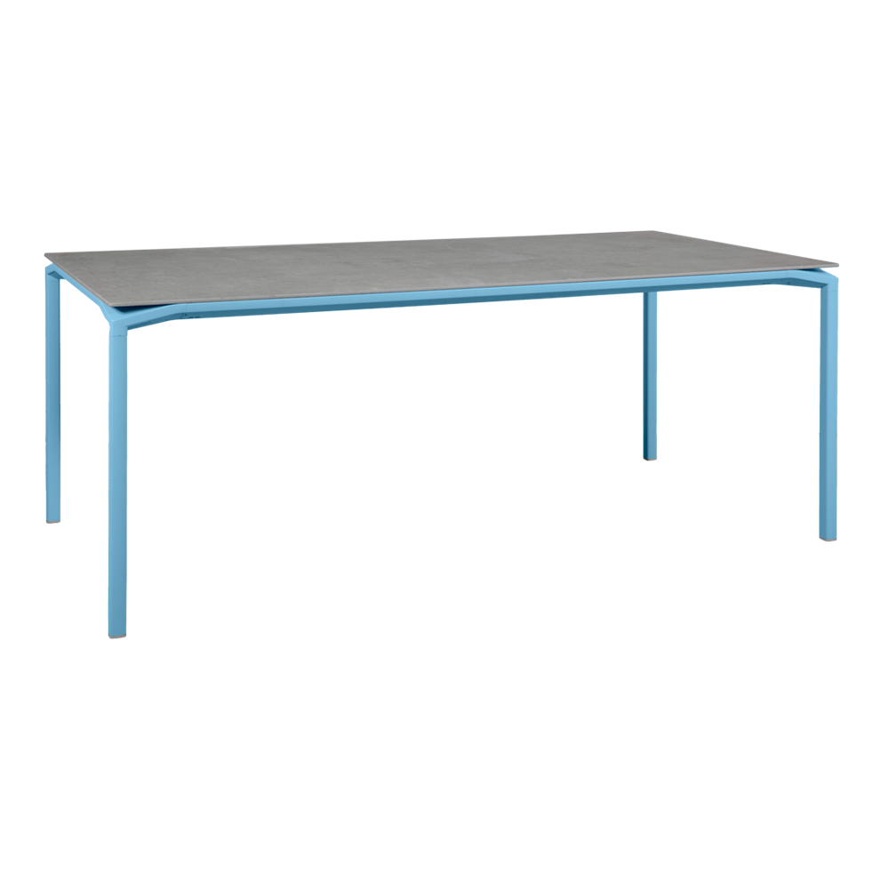CALVI KRETA MINERAL TABLE 195 X 95 CM-GREY