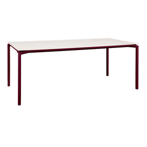 CALVI AERIS MINERAL TABLE 195 X 95 CM-WHITE/CREAM