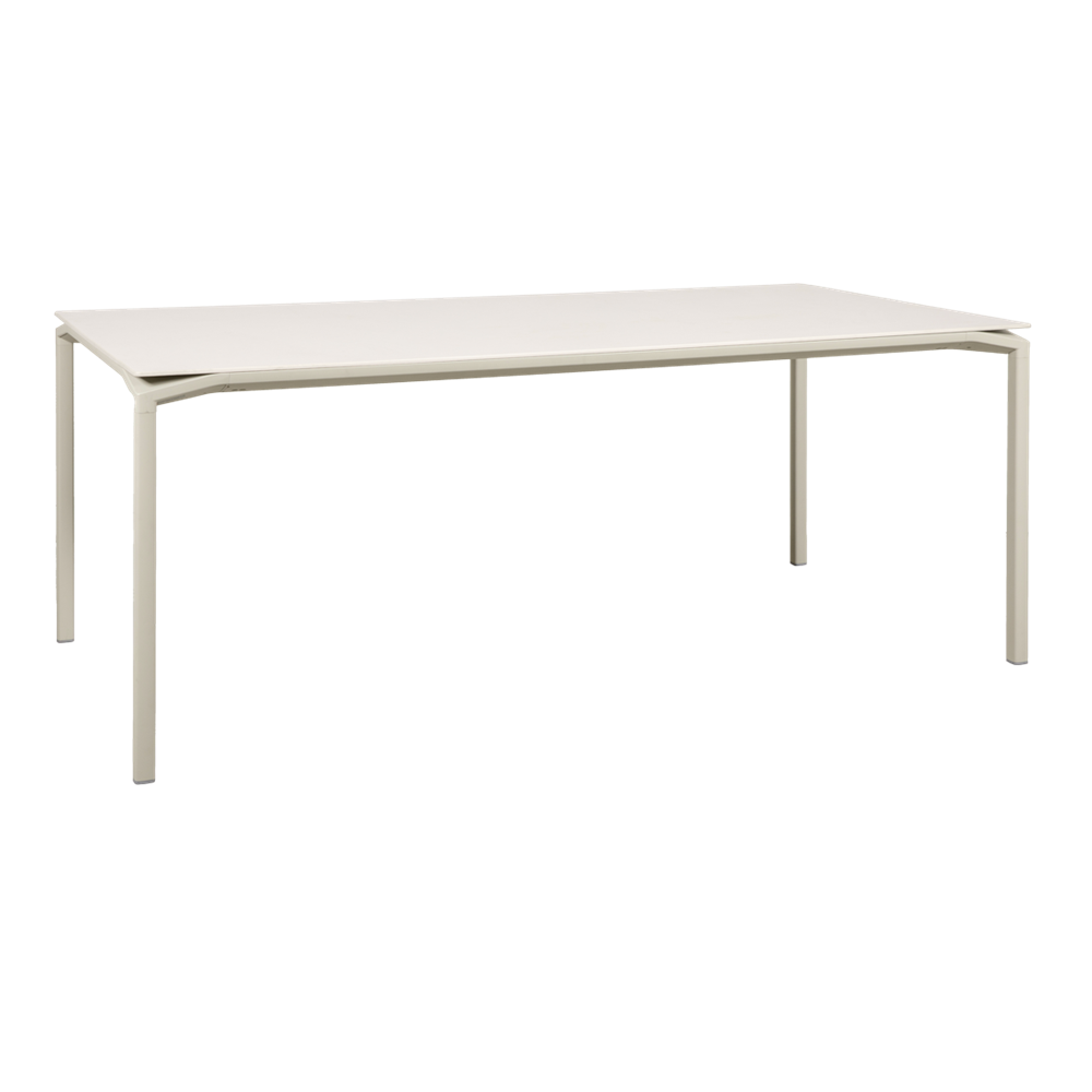 CALVI AERIS MINERAL TABLE 195 X 95 CM-WHITE/CREAM