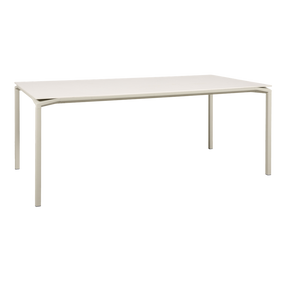 CALVI AERIS MINERAL TABLE 195 X 95 CM-WHITE/CREAM