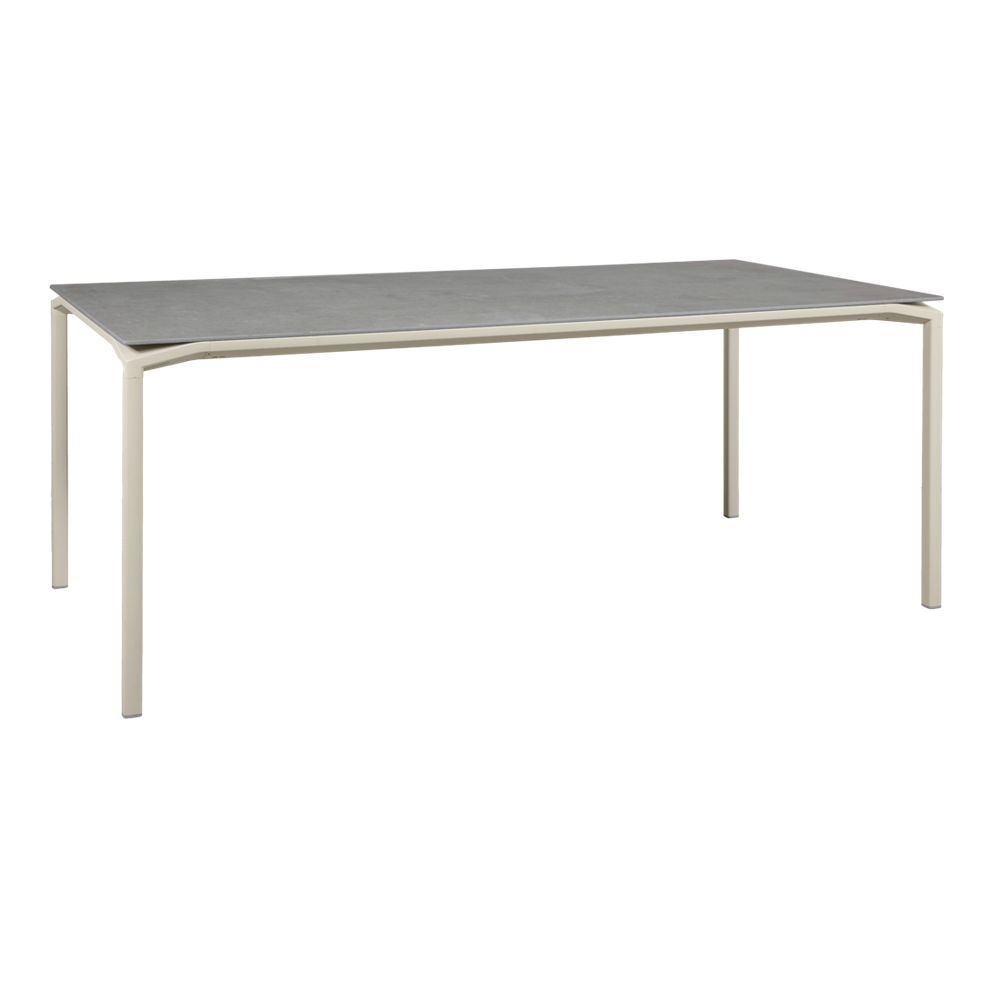 CALVI KRETA MINERAL TABLE 195 X 95 CM-GREY