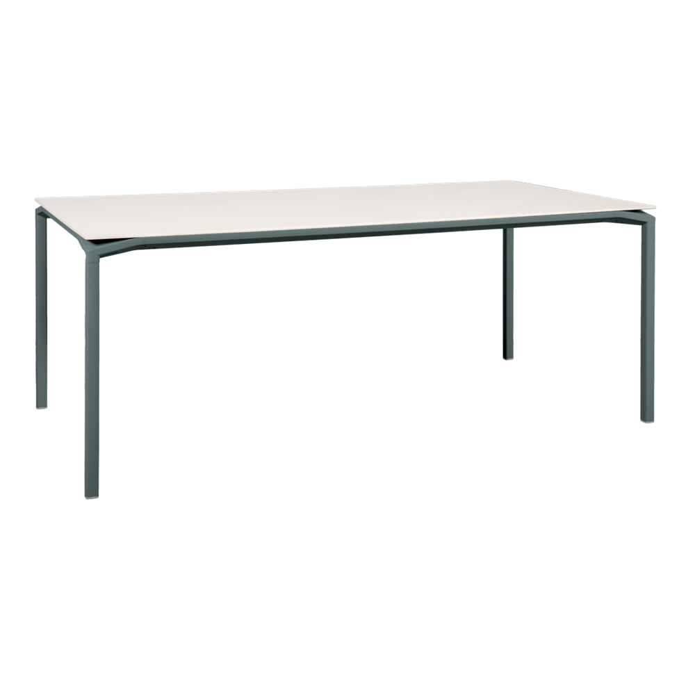 CALVI AERIS MINERAL TABLE 195 X 95 CM-WHITE/CREAM