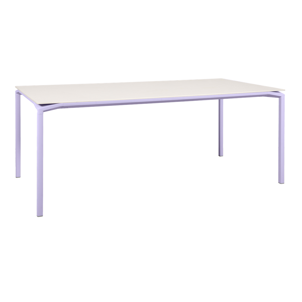 CALVI AERIS MINERAL TABLE 195 X 95 CM-WHITE/CREAM