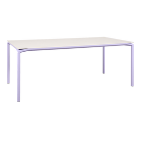 CALVI AERIS MINERAL TABLE 195 X 95 CM-WHITE/CREAM