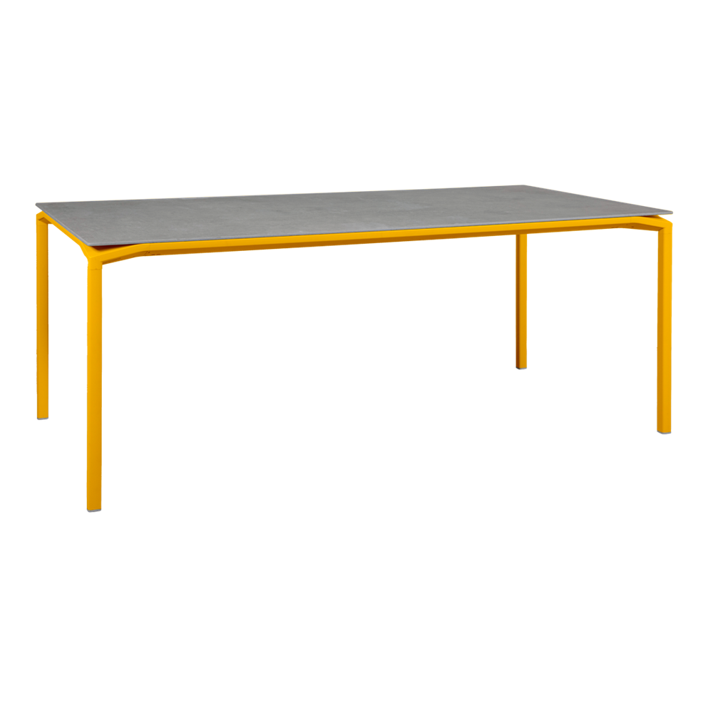 CALVI KRETA MINERAL TABLE 195 X 95 CM-GREY