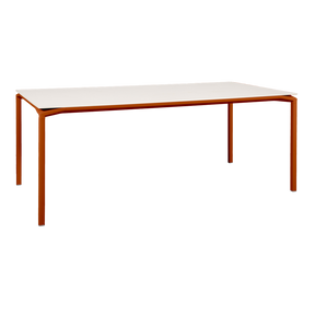 CALVI AERIS MINERAL TABLE 195 X 95 CM-WHITE/CREAM