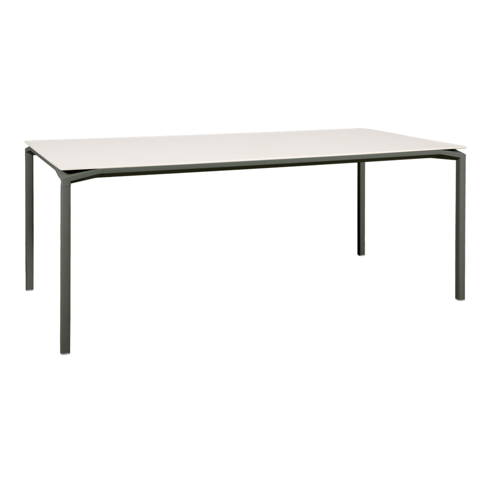 CALVI AERIS MINERAL TABLE 195 X 95 CM-WHITE/CREAM