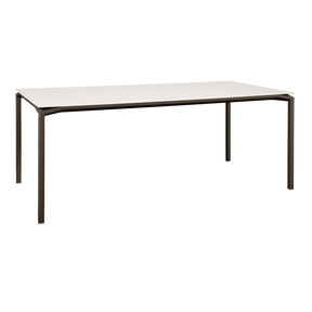 CALVI AERIS MINERAL TABLE 195 X 95 CM-WHITE/CREAM
