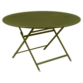 CARACTERE FOLDING TABLE ROUND 128 CM