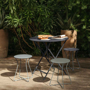 BISTRO METAL TABLE DIA 77 CM
