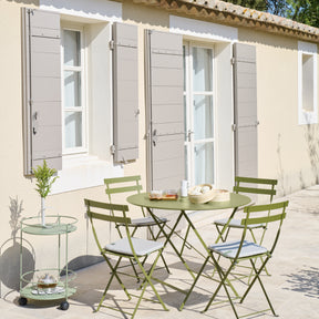 BISTRO METAL TABLE DIA 77 CM