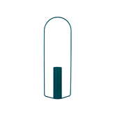 ITAC CYLINDRICAL VASE