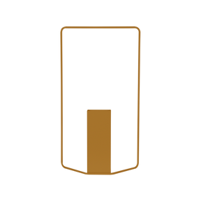 ITAC RECTANGULAR VASE