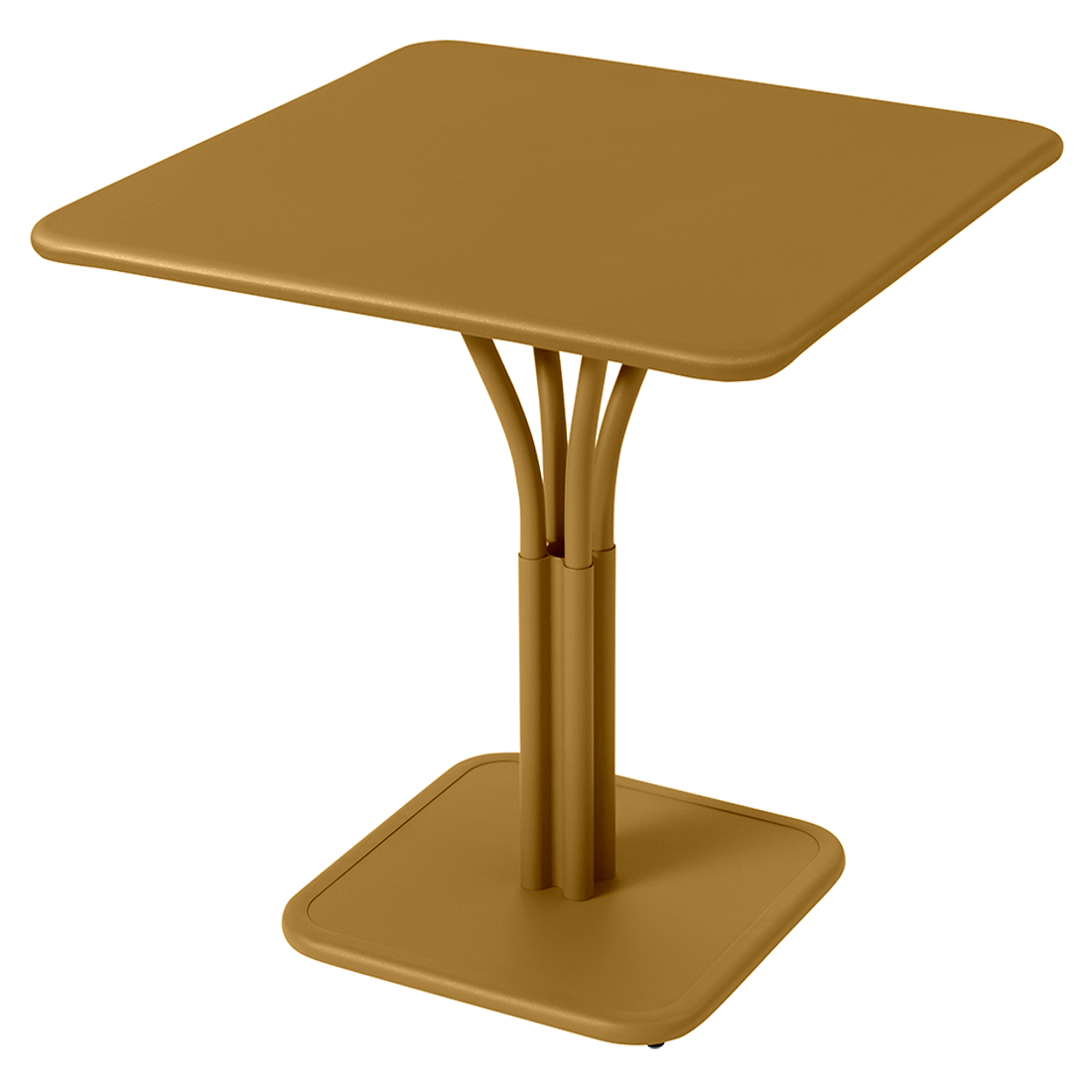 LUXEMBOURG PEDESTAL TABLE WITH SOLID TOP 71 X 71 CM
