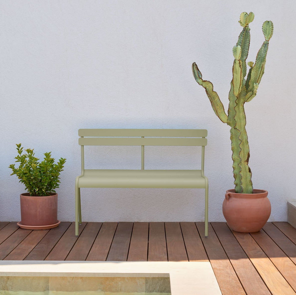 LUXEMBOURG BENCH  W/BACK 118 CM