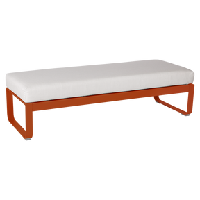 BELLEVIE 2-SEATER OTTOMAN-OFF WHITE CUSHION