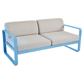 BELLEVIE 2-SEATER-FLANNEL GREY CUSHION