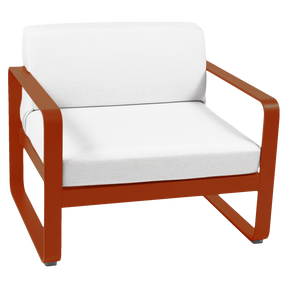 BELLEVIE ARMCHAIR-OFF WHITE CUSHION