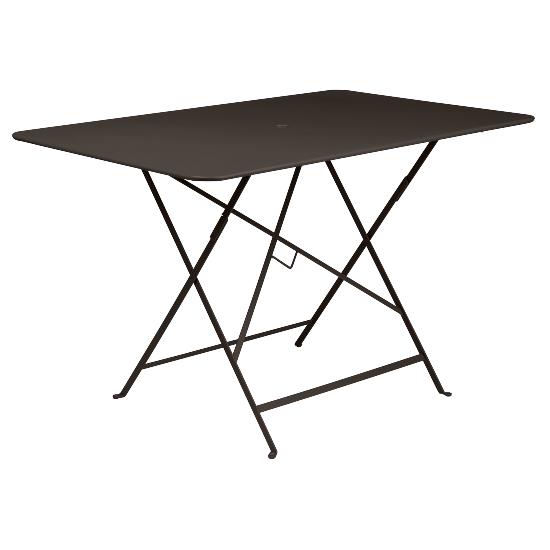 BISTRO METAL TABLE 117 X 77 CM