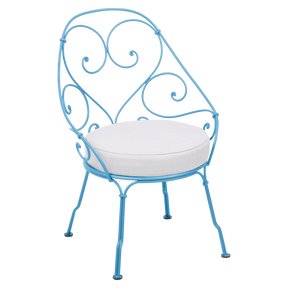 1900 CABRIOLET ARMCHAIR with OFF WHITE CUSHION