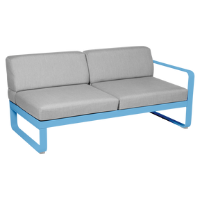 BELLEVIE 2-SEATER RIGHT MODULE-FLANNEL GREY CUSHION