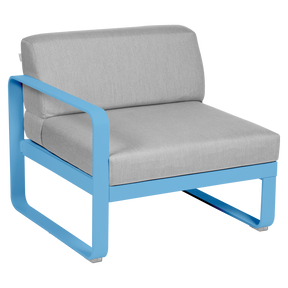 BELLEVIE 1-SEATER LEFT MODULE-FLANNEL GREY CUSHION