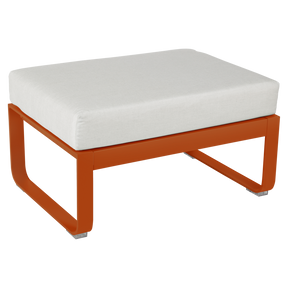 BELLEVIE 1-SEATER OTTOMAN-OFF WHITE CUSHION