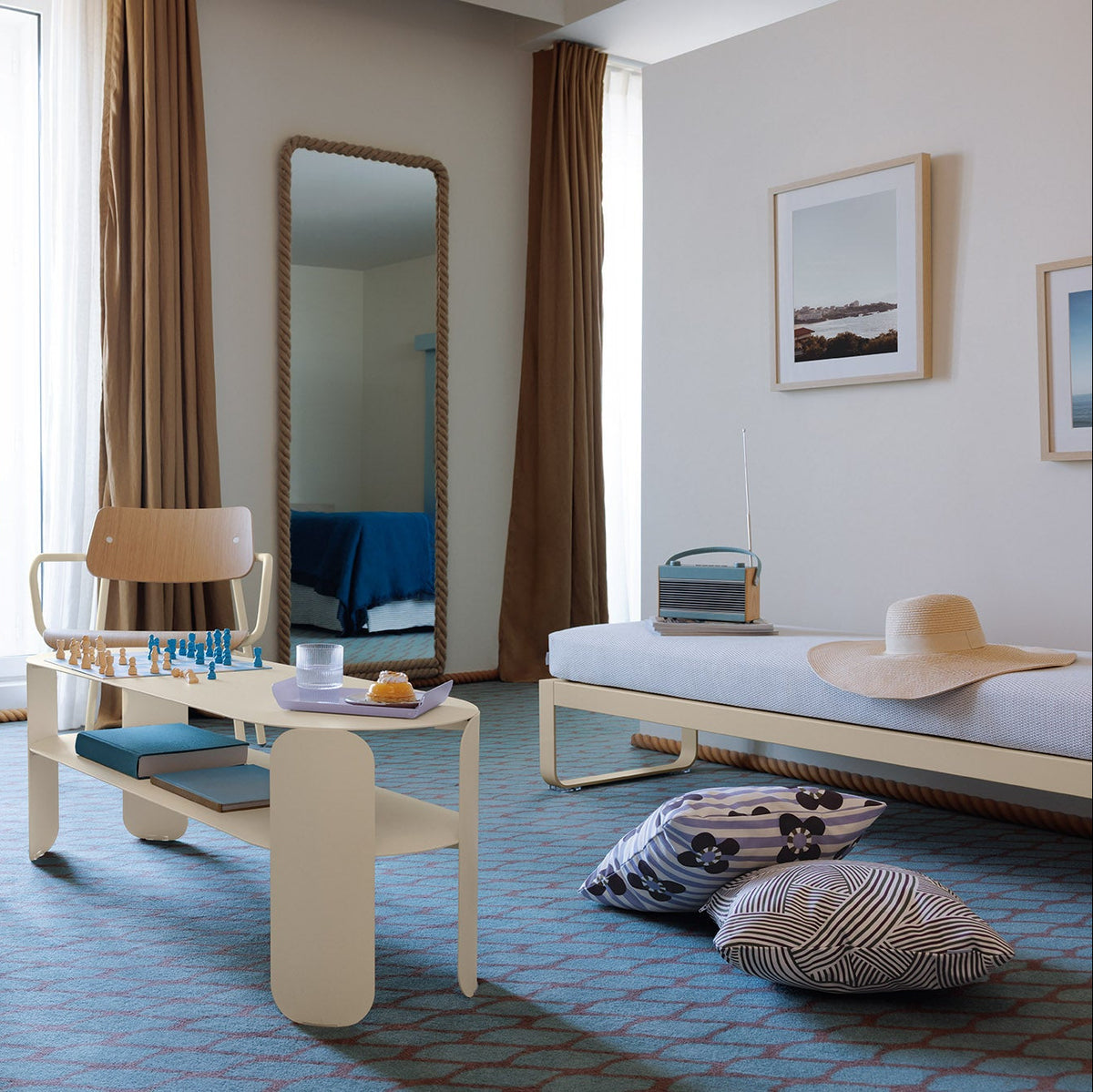 BELLEVIE 2-SEATER OTTOMAN