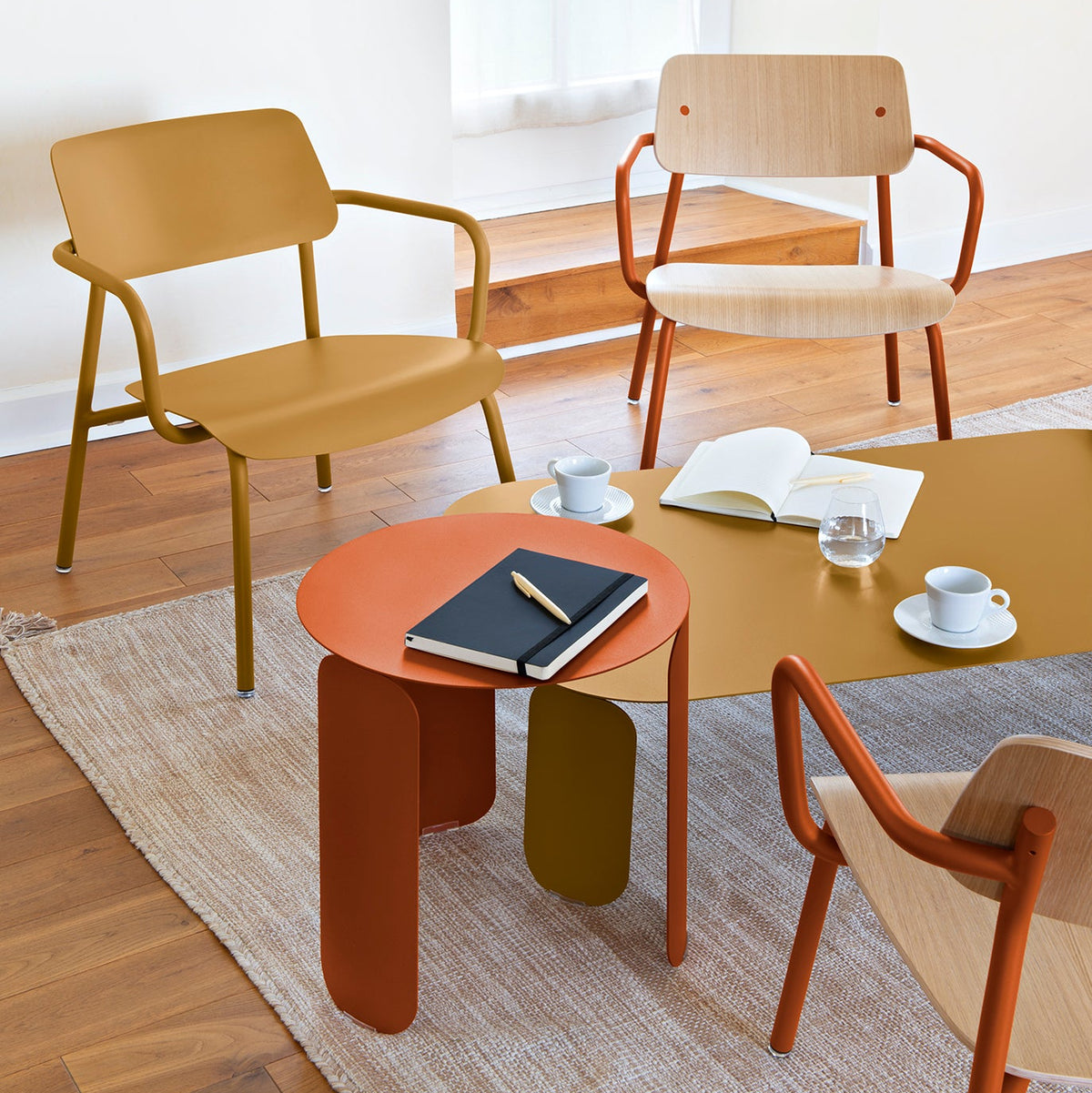 BEBOP LOW TABLE 120 X 70 H:29 CM