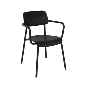STUDIE STAINED WOODEN ARMCHAIR