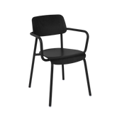STUDIE STAINED WOODEN ARMCHAIR