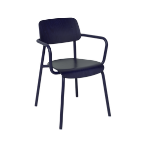 STUDIE STAINED WOODEN ARMCHAIR