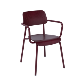 STUDIE STAINED WOODEN ARMCHAIR