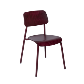 STUDIE STAINED WOODEN CHAIR