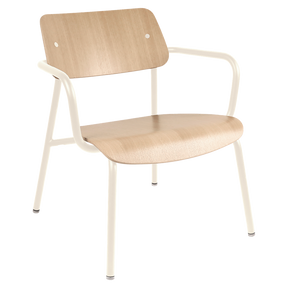 STUDIE OAK LOUNGE ARMCHAIR