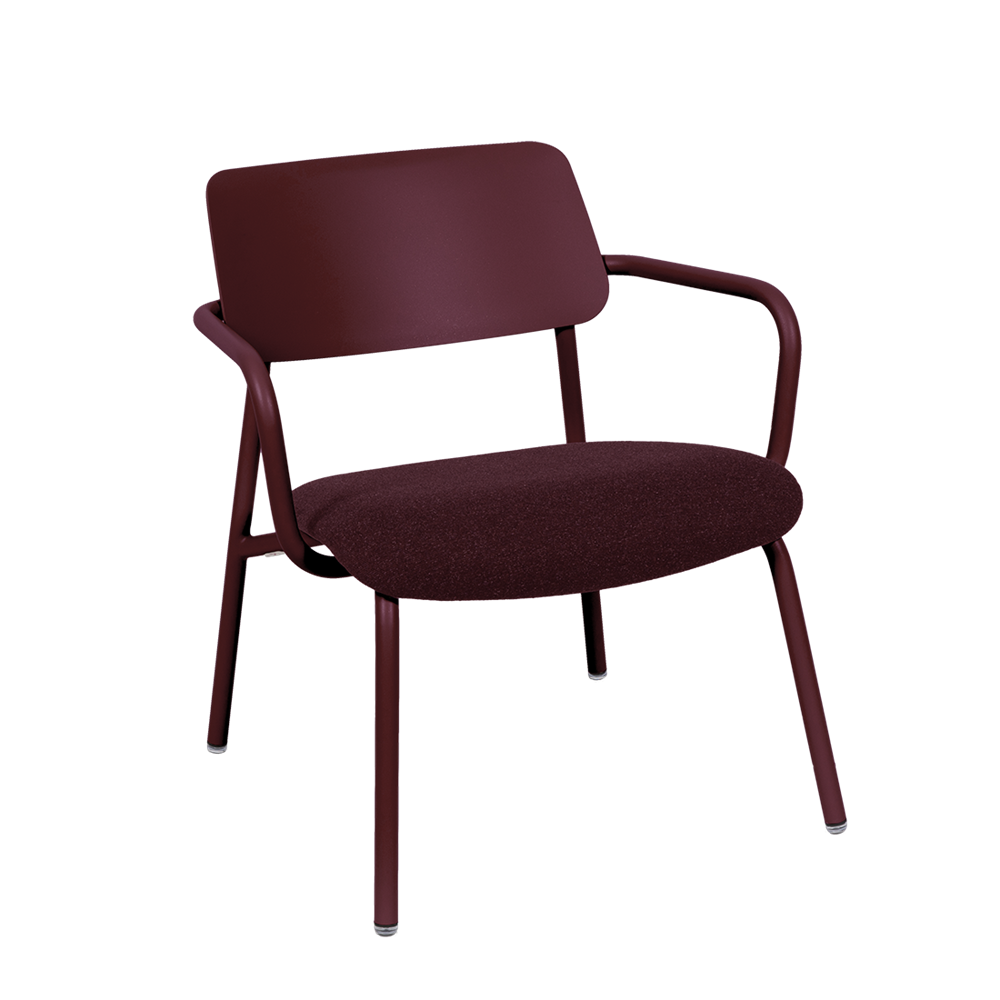 STUDIE FABRIC LOUNGE ARMCHAIR