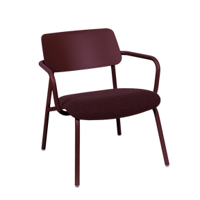 STUDIE FABRIC LOUNGE ARMCHAIR
